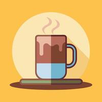 Espresso Mug Icon with Elegant Simplicity vector