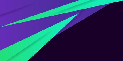 Abstract futuristic purple and green background with shadow. Eps10 vector