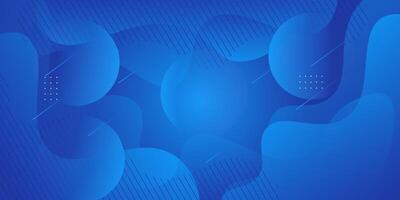 Abstract minimal blue wave background. Modern concept background. Realistic waves with simple geometric patterns. Eps10 vector
