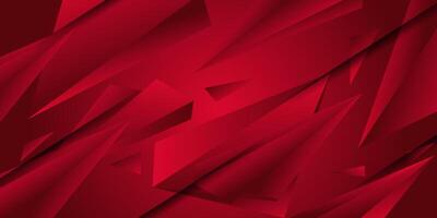 Abstract red paper cut background. Overlapping shadow design with simple realistic cross design pattern. Eps10 vector
