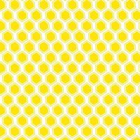The honeycomb pattern is yellow . Golden honeycomb pattern outline and spot. Cellular wallpaper . Honey background . Seamless illustration for textiles and printing. Flat illustration vector