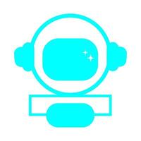 starry astronaut illustration design vector