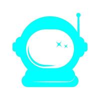 two star astronaut illustration design vector