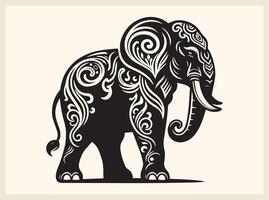 Elephant Silhouette Majestic and Powerful Elephant Designs for Creative Projects vector