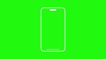 rotate your phone with an animation of the cellphone coming out from the side video