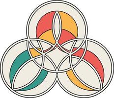 line icon for modular vector