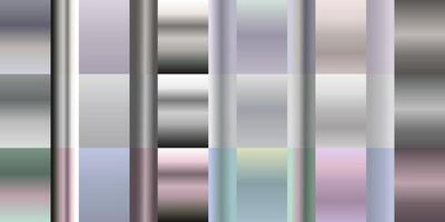 A background with many different colors of metal vector