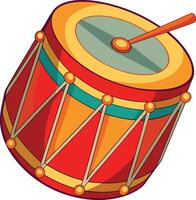 Professional Drum Set for Live Performances Available on EPS File vector