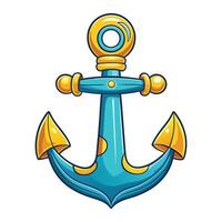 Refined Anchor Design Available on EPS File vector