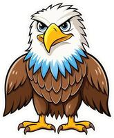 Eagle in Flight with Graceful Movements Available on EPS File vector