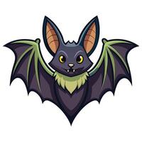 Strong Bat in Motion Available on EPS File vector
