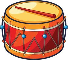 Classic Percussion Drum Set Available on EPS File vector