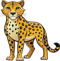 Wild Cheetah Art Available on EPS Fil vector