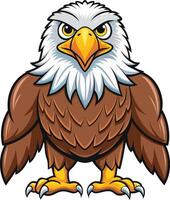 Stunning Eagle with Bold Features Available on EPS File vector