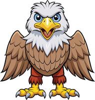 Majestic Eagle with Powerful Wings Available on EPS File vector