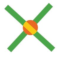 A simple chorki symbolizing heritage handcraft and rural life. vector