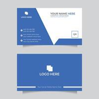 Simple and modern business card icon for branding and corporate identity. vector