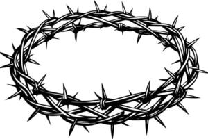 A Crown of Thorns vector