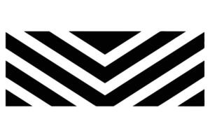 Abstract Black and White Chevron Pattern Background vector