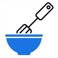 Mixer icon in blue color vector