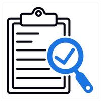Verified icon in blue color vector