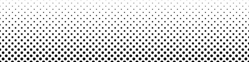 Abstract geometric black and white circle pattern header background vector