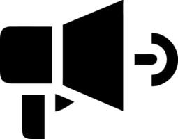 Public Announcement Loudhailer Icon vector