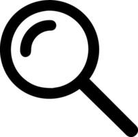 Magnifying Lens Icon Collection vector