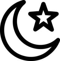 Moon and Star Emblem Pack vector