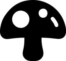 Detailed Mushroom Icon vector