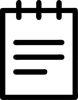 Office Notepad Icon Pack vector