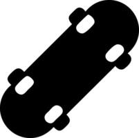 Minimalist Skateboard Icon Set vector