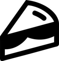 Tasty Slice of Pie Symbol Collection vector