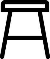 Decorative Stool Emblem vector