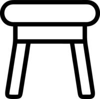 Stylish Stool Icon vector