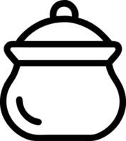 Decorative Sugar Bowl Icon Collection vector