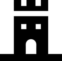 Functional Versatile Tower Emblem Set vector