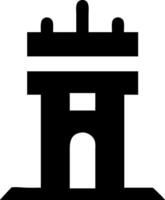 Dynamic Versatile Tower Icon Designs vector