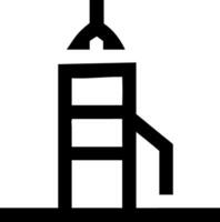 Creative Versatile Tower Icon Set vector