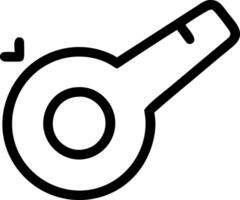 Referee Whistle Icon Pack vector