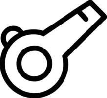 Simple Whistle Emblem Collection vector