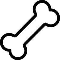 Unique Bone Symbol Collection vector