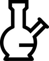 Modern Bong Icon Set vector