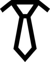 Simple Tie Icon Collection vector