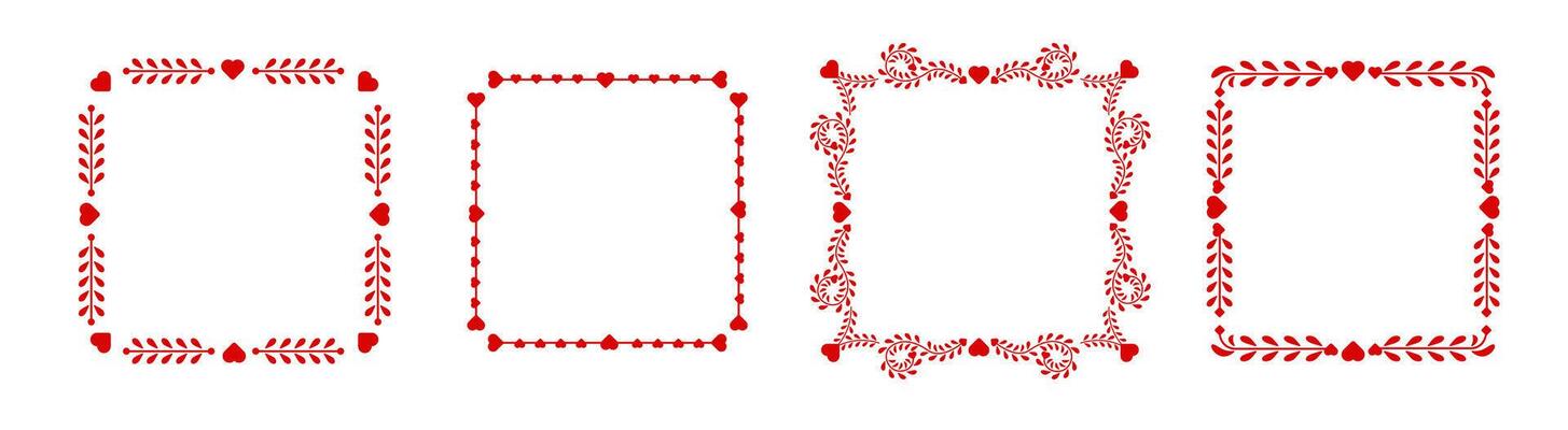 Romantic heart frame with vintage charm for Valentine decor.