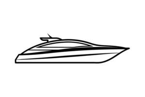 Sophisticated catamaran illustration with smooth balanced composition and refined nautical detailing for discerning buyers vector