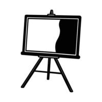Dynamic whiteboard silhouette enhancing modern corporate collaborative brainstorming vector