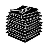Business silhouette of multiple business proposals for comprehensive strategy vector