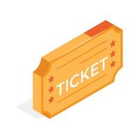Take a look at this amazing icon of ticket in modern design style vector