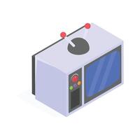 Get this creatively designed icon of television in modern style vector